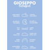 Botins Gioseppo barefoot Cokato de pell amb estampat de lleopard per a nena