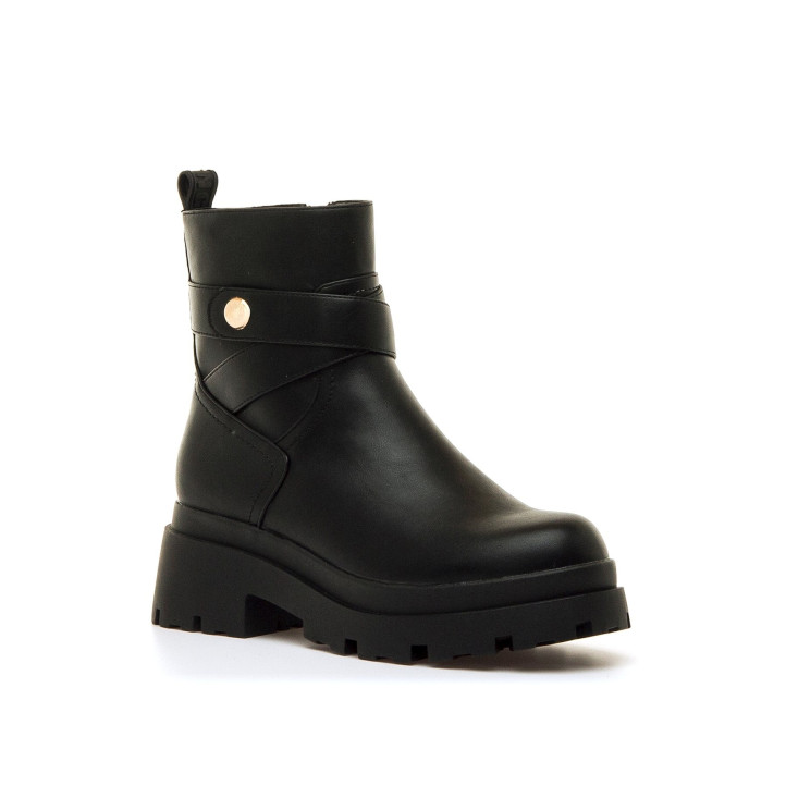BOTINES DE MUJER MUSTANG MISSION NEGRO 56266 63898 - Querol online