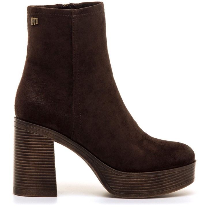 BOTINES DE MUJER MUSTANG NEW 67 MARRON 56353 63903 - Querol online