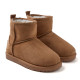 Botas Gioseppo australianas Esko color cuero con pelo para niña - Querol online