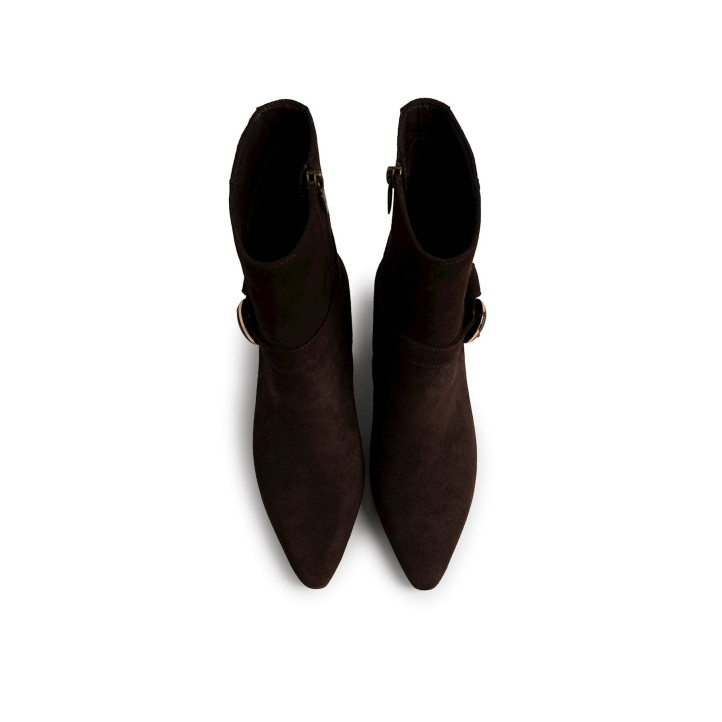 BOTINES DE MUJER MUSTANG ELODIE MARRON 55998 63801 - Querol online