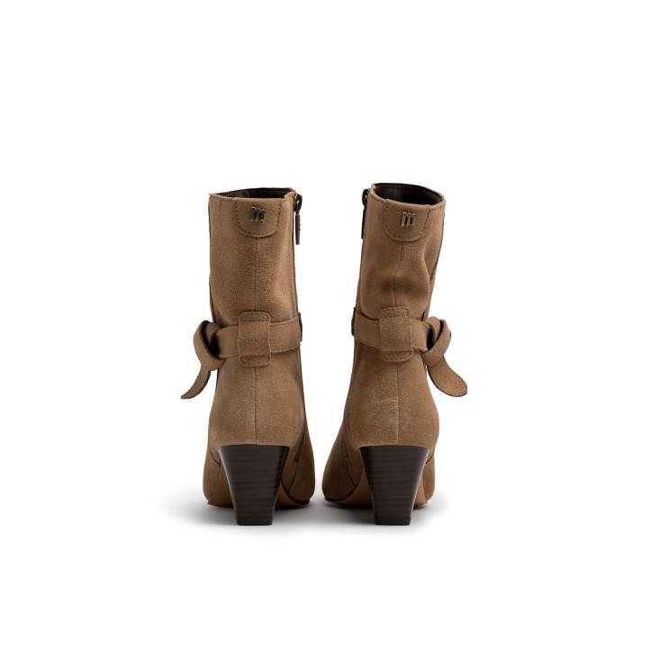 BOTINES DE MUJER MUSTANG ELODIE BEIGE 55998 63802 - Querol online