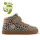 Zapatillas altas Gioseppo botín barefoot Amiret animal print para niña - Querol online