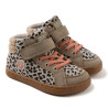 Sabatilles altes Gioseppo barefoot botí miret animal print per a nena