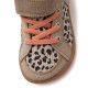 Zapatillas altas Gioseppo botín barefoot Amiret animal print para niña - Querol online