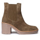 Botins de taló TONI PONS de serratge forest amb elàstics i taló ample - Querol online