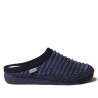 Zapatillas casa TONI PONS azules marino destalonadas de pelo sintético y fieltro