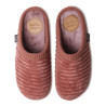 Zapatillas casa TONI PONS rosas destalonadas de pelo sintético y fieltro