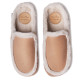 Zapatillas casa TONI PONS destalonadas camel con forro de pelo - Querol online