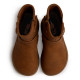 Botines Mustang barefoot Free Alaska marrones para niña con hebilla y cremallera - Querol online