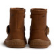 Botins Mustang barefoot Free Alaska marrons per a nena amb sivella i cremallera - Querol online