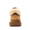 Botins Mustang Sky marrons per a nena amb pèl i acabat repel·lent a l'aigua