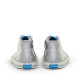Zapatillas altas Mustang barefoot Free Lights plata para niña con unicornios y luces - Querol online