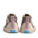 Zapatillas altas Mustang barefoot Free beige para niña con animal print - Querol online