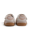 Sabatilles Mustang barefoot Free blanques i beix per a nena amb velcro