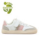 Zapatillas Mustang barefoot Free blancas y rosas para niña con velcro - Querol online