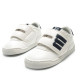 Zapatillas Mustang barefoot Free Baby blancas para niño con velcro - Querol online