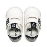 Sabatilles Mustang barefoot Free Baby blanques per a nen amb velcro