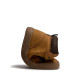 Botines Mustang barefoot Free de niño marrones con velcro y cordones elásticos - Querol online