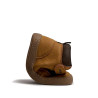 Botins Mustang barefoot Free de nen marrons amb velcro i cordons elàstics