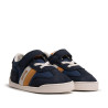 Zapatillas Mustang barefoot Free de niño azul marino con detalles beige y camel