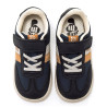 Sabatilles Mustang barefoot Free de nen blau marí amb detalls camel