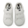 Zapatillas Mustang barefoot Free de niño blancas con doble velcro