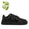 Sabatilles Mustang barefoot Free de nen negres amb doble velcro