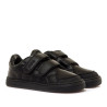 Sabatilles Mustang barefoot Free de nen negres amb doble velcro
