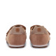Zapatillas Mustang mercedita de mujer beige de ante con doble velcro - Querol online
