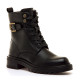 Botins Mustang de dona negres estil militar amb sivella - Querol online