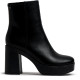 Botines tacón Mustang New 67 de mujer negros con tacón alto y plataforma - Querol online