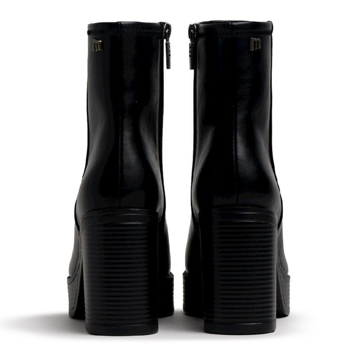 Botins de taló Mustang New 67 de dona negres amb taló alt i plataforma - Querol online