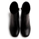 Botines tacón Mustang New 67 de mujer negros con tacón alto y plataforma - Querol online