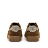 Sabatilles Mustang Roy de dona marrons amb detalls daurats i glitter