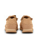 Zapatillas Mustang Kaia de mujer marrón taupe con flecos y detalles dorados - Querol online