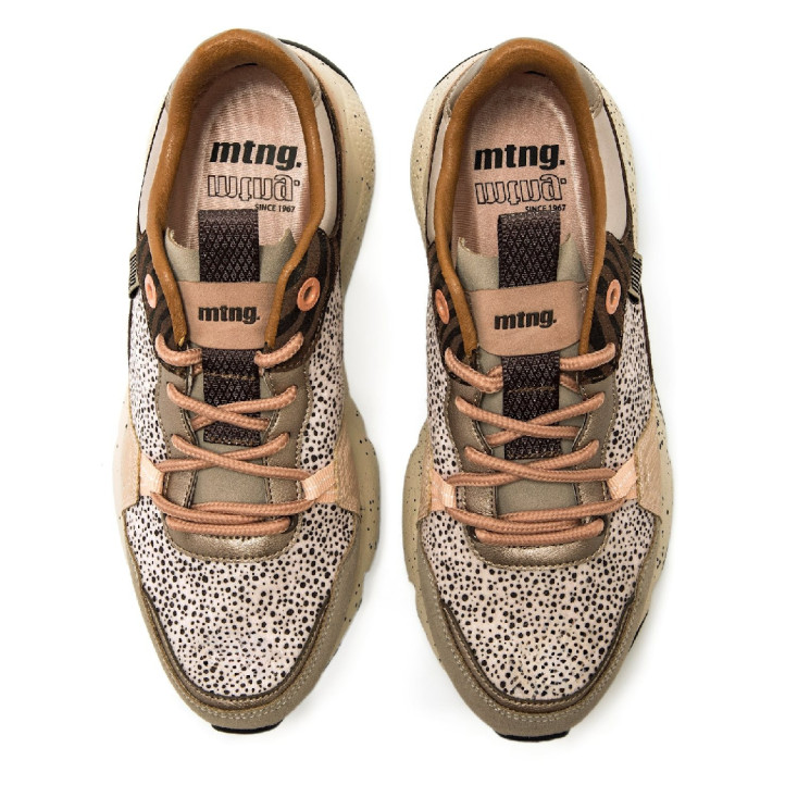 Zapatillas Mustang Climb de mujer multicolor con estampado moteado y suela Extralight - Querol online