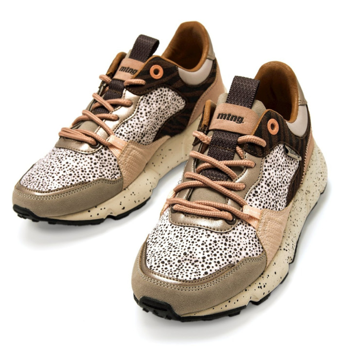 Zapatillas Mustang Climb de mujer multicolor con estampado moteado y suela Extralight - Querol online