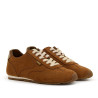Zapatillas Mustang Janet de mujer marrones de estilo retro con suela de goma