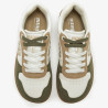 Zapatillas Mustang barefoot Free Aria de mujer blancas y verdes con animal print