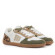 Zapatillas Mustang barefoot Free Aria de mujer blancas y verdes con animal print - Querol online