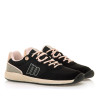 Zapatillas Mustang barefoot Free Apolo de mujer negras con detalles rosa y gris