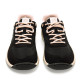 Sabatilles Mustang barefoot Free Apolo de dona negres amb detalls rosa i gris - Querol online