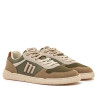 Sabatilles esportives Mustang barefoot Free Miami d'home verd caqui amb detalls beix