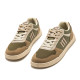 Zapatillas deportivas Mustang barefoot Free Miami de hombre verde caqui con detalles beige - Querol online