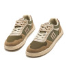 Sabatilles esportives Mustang barefoot Free Miami d'home verd caqui amb detalls beix