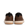 Sabatilles esportives Mustang barefoot Free Miami d'home marrons amb cordons negres i sola beix