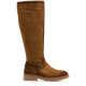 BOTAS ALTAS DE PIEL CON CREMALLERA INÉS CUERO PORRONET - Querol online