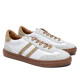 SNEAKERS DEPORTIVAS PIEL BLANCO Y BEIGE CHLOE PORRONET - Querol online