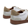 SNEAKERS DEPORTIVAS PIEL BLANCO Y BEIGE CHLOE PORRONET